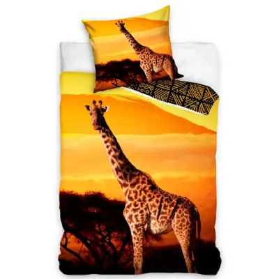 Giraf Sengetøj 140 x 200 Savannen