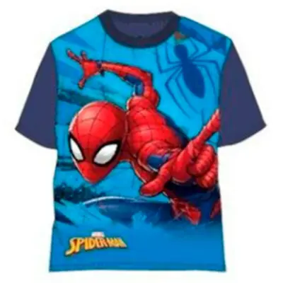 Marvel Spiderman T-shirt Kortærmet Navy