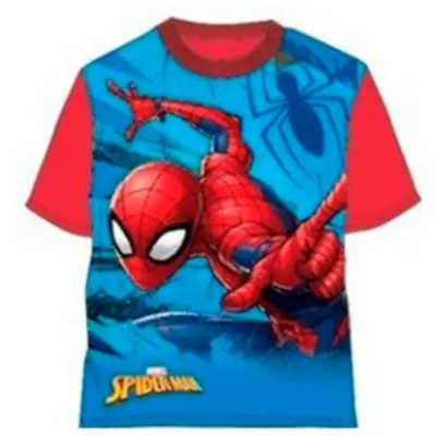 Marvel Spiderman T-shirt Kortærmet Rød