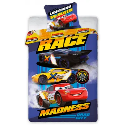 Disney Cars Sengetøj 140 x 200 Race Madness
