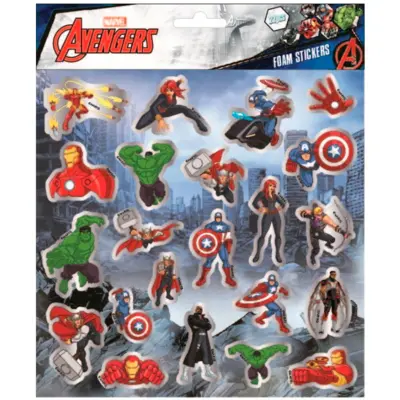 Marvel Avengers Skum Klistermærker 22 stk