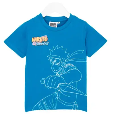 Naruto Shippuden Kortærmet T-shirt Blå