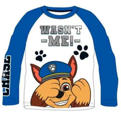 Paw Patrol Chase T-shirt Wasnt Me