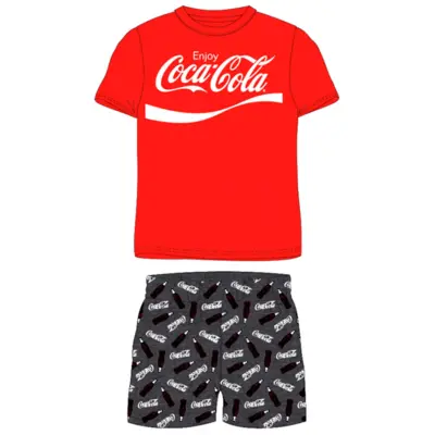 Coca Cola Kort Pyjamas str. 9-14 år