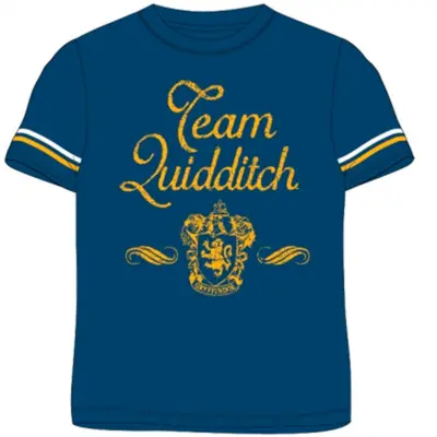 Harry Potter T-shirt Blå Team Quidditch