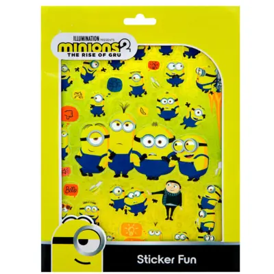 Minions Stickers Fun 7 -ark 500 stk
