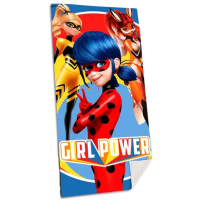 Ladybug Badehåndklæde 70x140 GirlPower