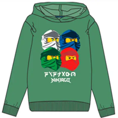 LEGO Ninjago Hættetrøje Grøn