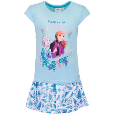 Disney Frost Tøjsæt Nederdel samt T-shirt