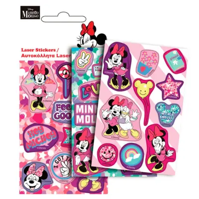 Disney Minnie Laser Stickers 1-ark