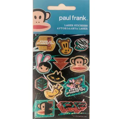 Paul Frank Laser Stickers 1-ark