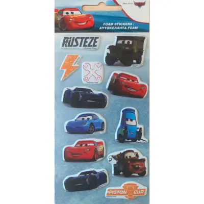 Disney Cars Skum Klistermærker 1-ark