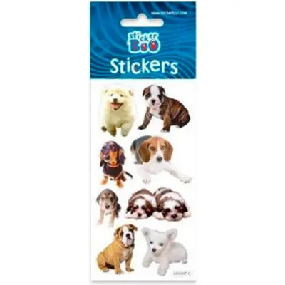 Hunde Klistermærker Sticker-Boo 1-ark