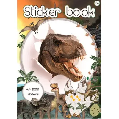 Dinosaur Sticker Album 1000 Stickers