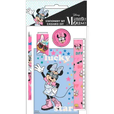 Disney Minnie Mouse Skolesæt 5 dele