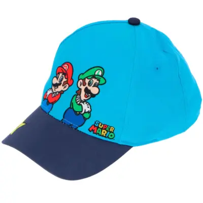 Super Mario Cap Blå 52-54 cm