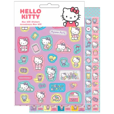 Hello Kitty Klistermærker 600 stk