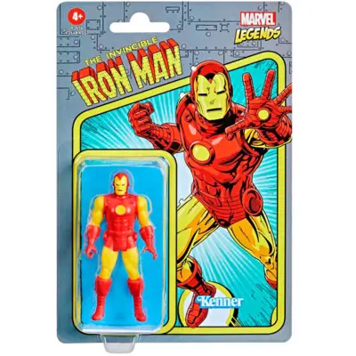 Marvel Avengers Ironman Retro Figur 9,5 cm