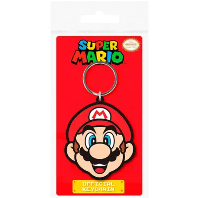 Super Mario Nøglering Gummi Mario