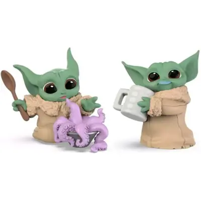 Star Wars Mandalorian Yoda Figurer 2-pak