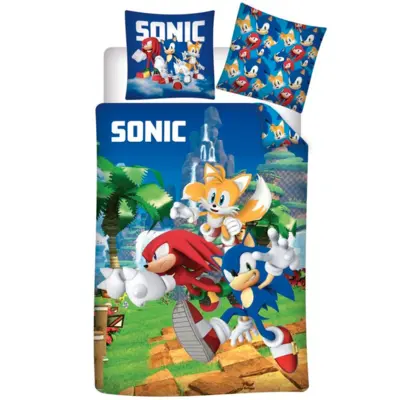 Sonic the Hedgehog Sengetøj 140 x 200 Running
