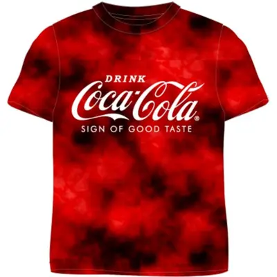 Coca Cola T-shirt Kortærmet Rød