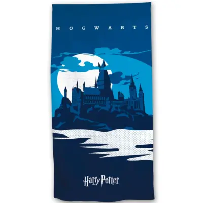 Harry Potter Badehåndklæde 70 x 140 Blå