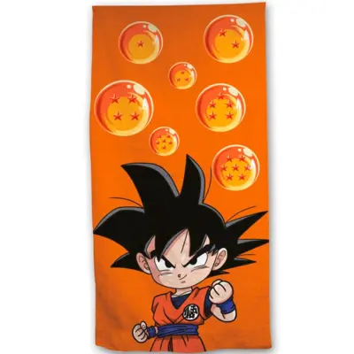 Dragon Ball Badehåndklæde 70 x 140 Sun Goku