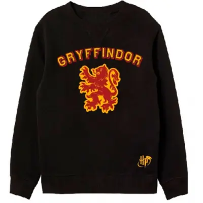 Harry Potter Gryffindor Sweatshirt Sort