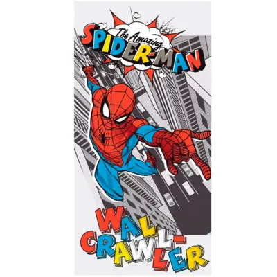 Spiderman Badehåndklæde 70x140 Wall-Crawler