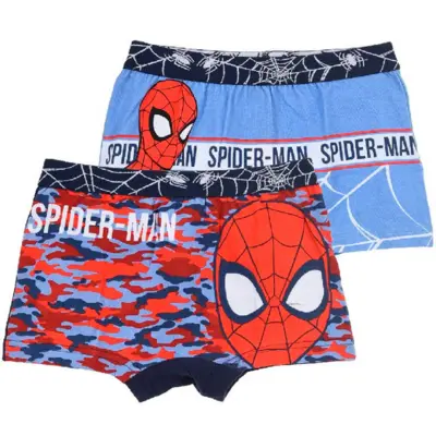 Spiderman Boxershorts Organic 2-pak