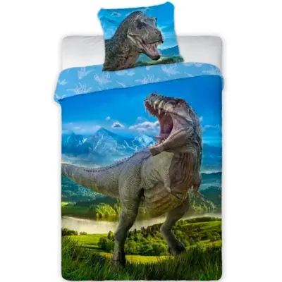 T-Rex Dinosaur Sengetøj 140x200 Mountain