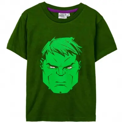 Marvel Avengers Hulk T-shirt Grøn str. 4-8 år