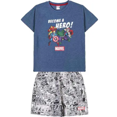 Marvel Avengers Pyjamas Kort Become a Hero