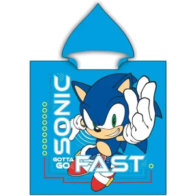Sonic the Hedgehog Poncho 55 x 110 cm