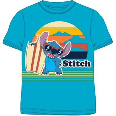 Lilo og Stitch T-shirt Kortærmet Blå