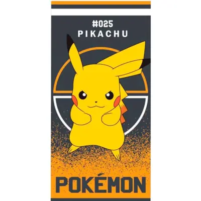 Pokemon Badehåndklæde Pikachu 70 x 140