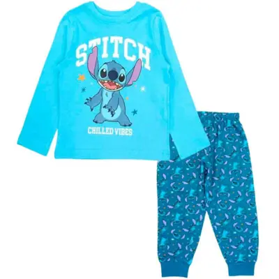 Lilo og Stitch Pyjamas Blå str. 4-9 år