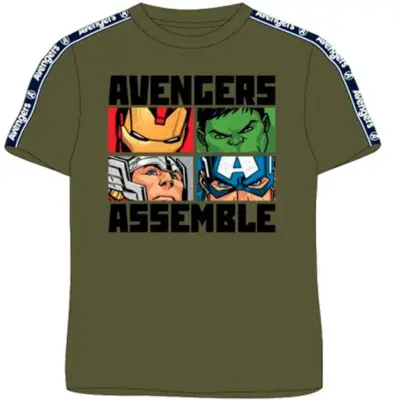 Marvel Avengers T-shirt Assemble str. 4-9 år