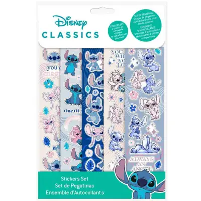 Disney Lilo og Stitch Klistermærker 5-ark