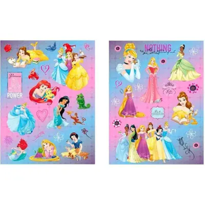 Disney Princess Holographic Stickers 2-ark